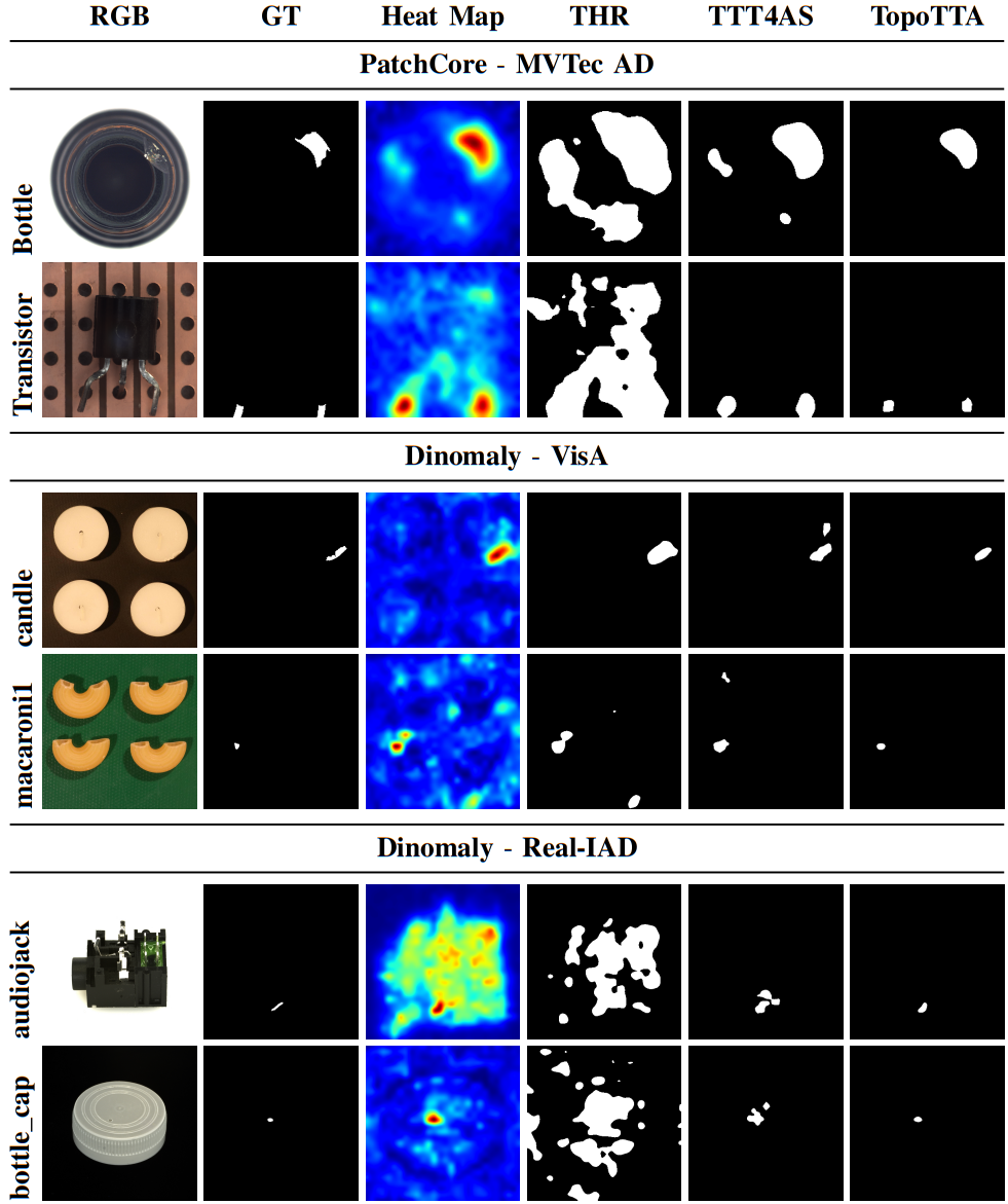 Qualitative Comparison of TopoTTA